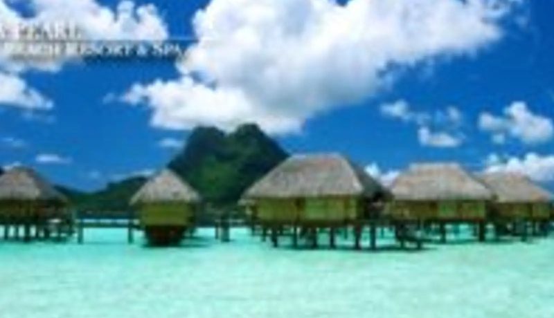 ハワイアン航空で行く！ ☆タヒチ3島巡りで2つの水上バンガローに宿泊☆「マナバ・ビーチリゾート＆スパ・モーレア3泊」＆「ル・ボラボラ・バイ・パールリゾーツ3泊」10日間